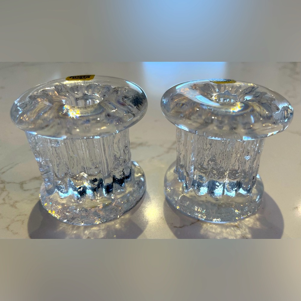 Kosta Rurik 2” Candle Holders